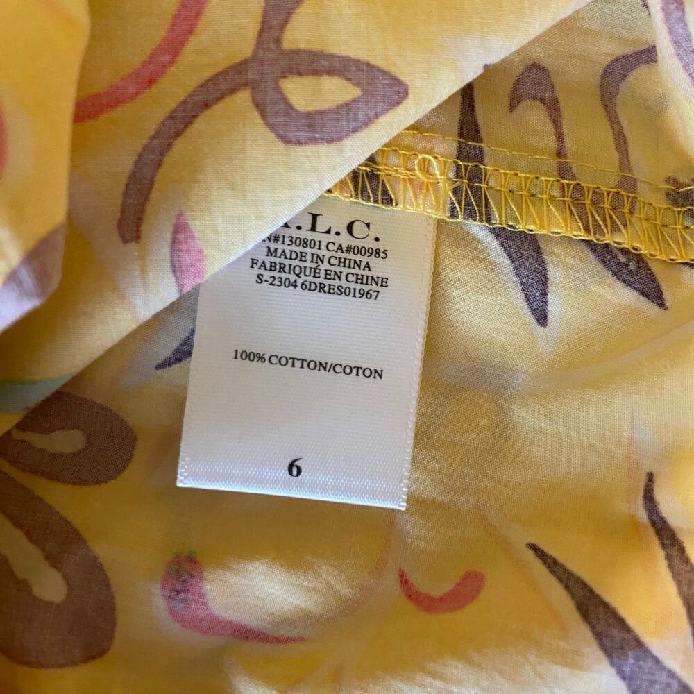 ALC Arit‎ Floral  Midi Dress Size 6 NWT-Fits like an 8 - Picture 7 of 8